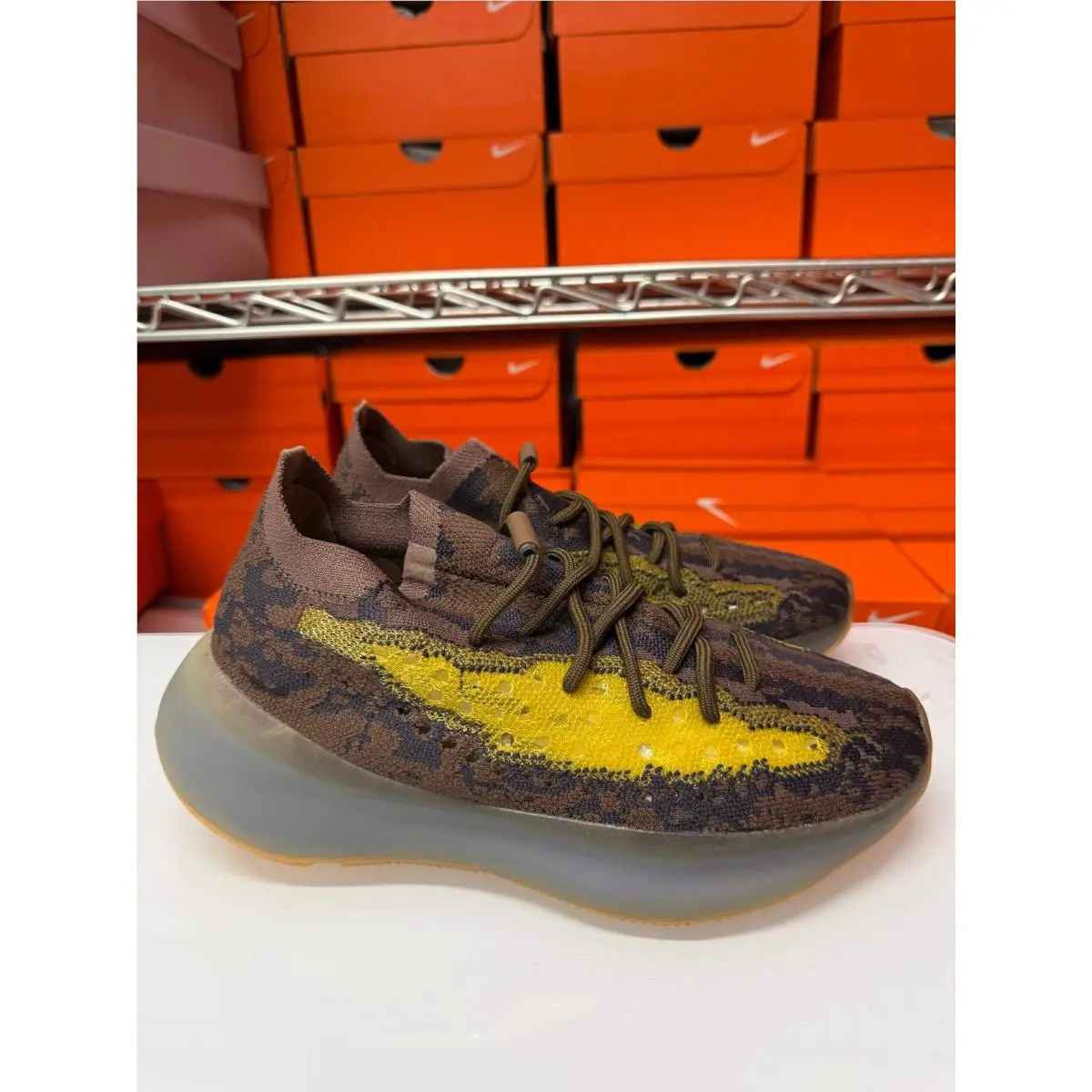 Men`s Yeezy Boost 380 Shoes Lmnte FZ4982 by Adidas