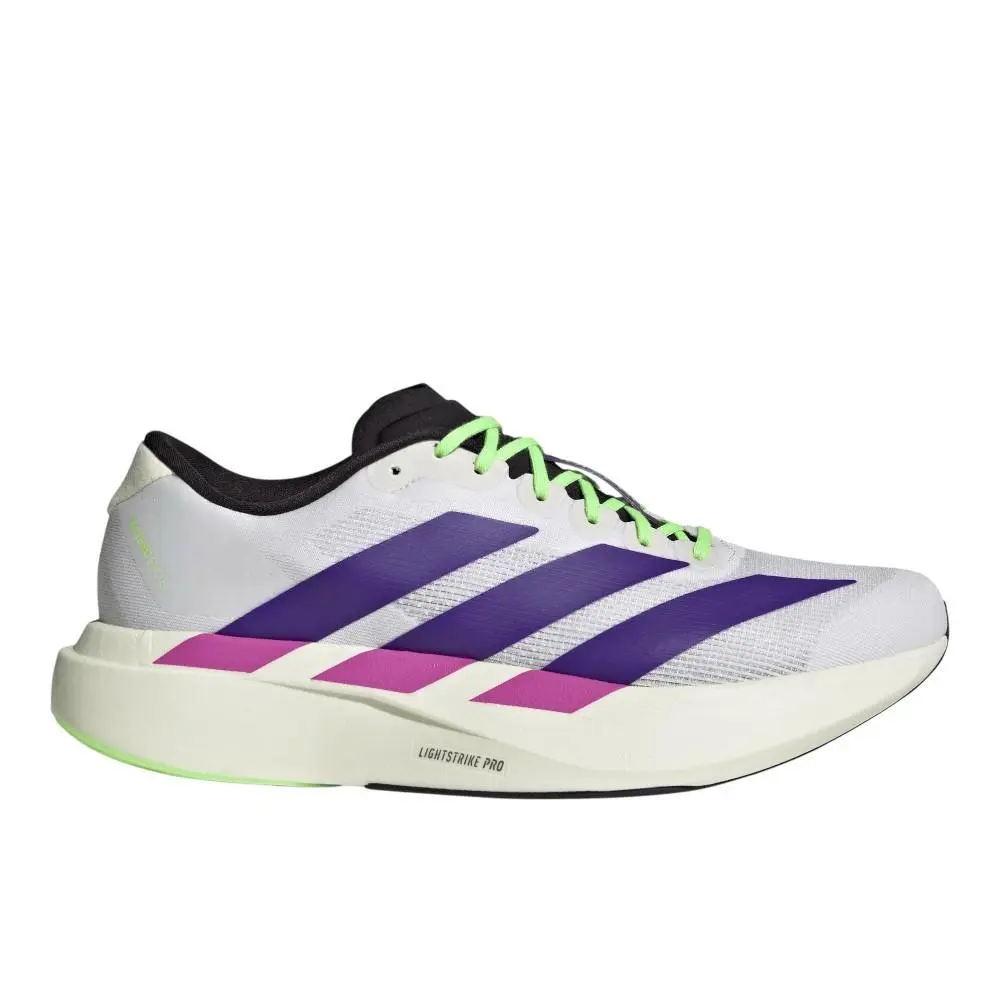 Adizero Evo Sl Mens Purple White Sneakers Athletic Shoes JS4495 by Adidas