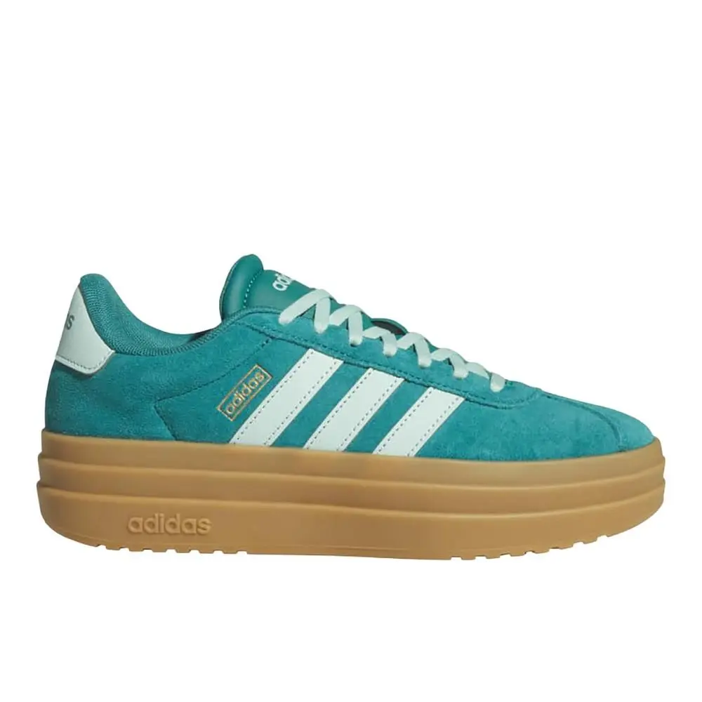 Vl Court Bold Womens Green Sneakers Casual Shoes SB1158-KH9463 by Adidas