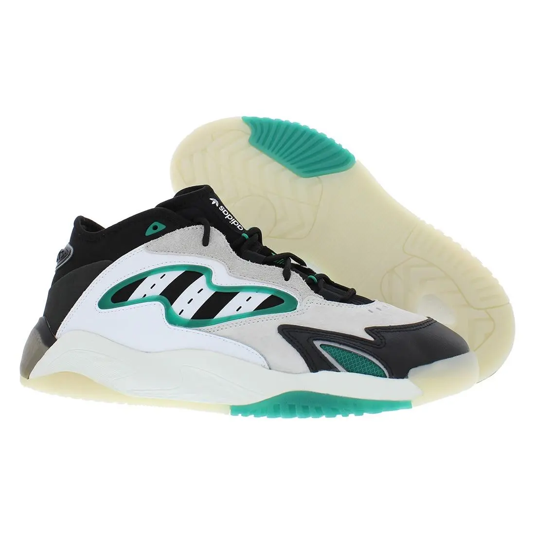 Streetball II Mens Shoes Size 14 Color: Cloud White/core Black/glory by Adidas