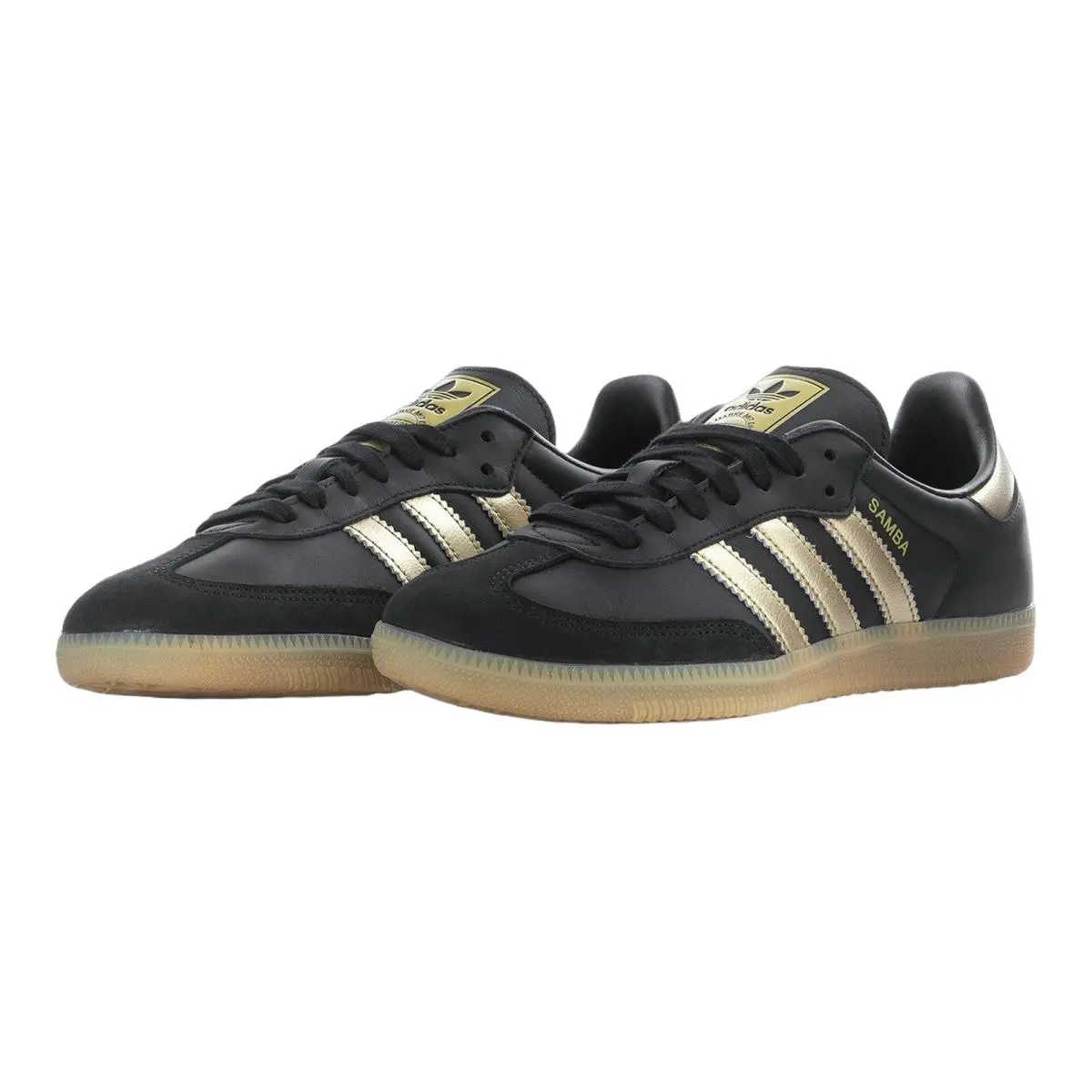 Adidas shoes - Samba Og - Samba - KK2503 - Core Black/Thermal Chrome Gold/Gum4 0