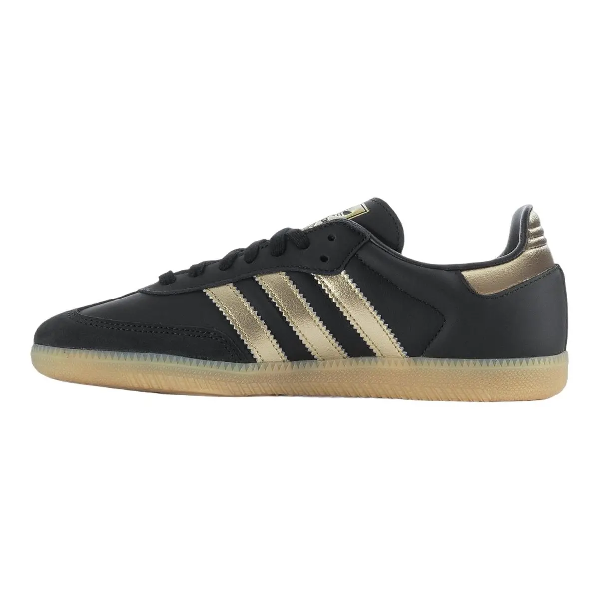 Adidas shoes - Samba Og - Samba - KK2503 - Core Black/Thermal Chrome Gold/Gum4 12