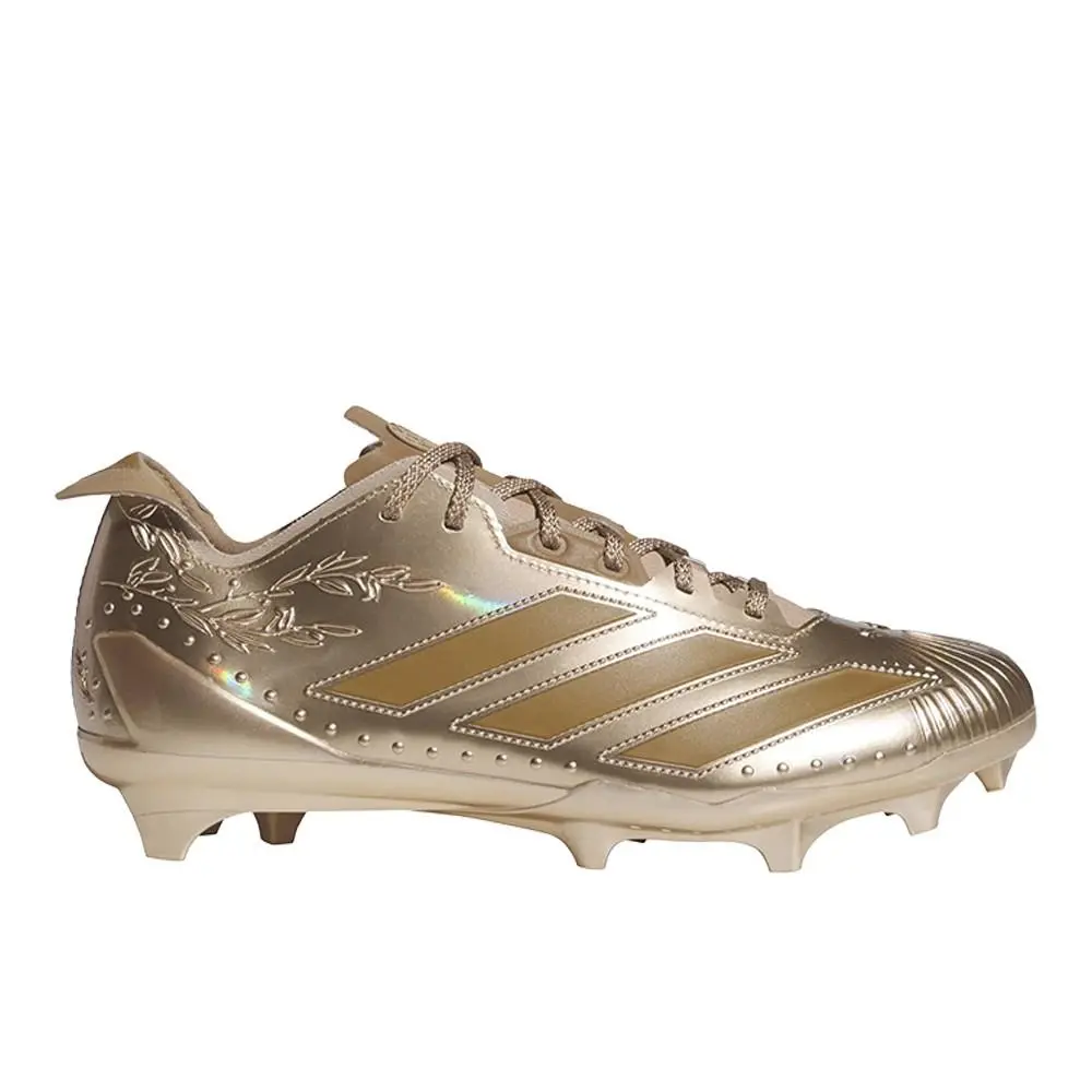 Adidas Adizero Electric Ii Coins American Football Cleats Unisex Orange Sneakers