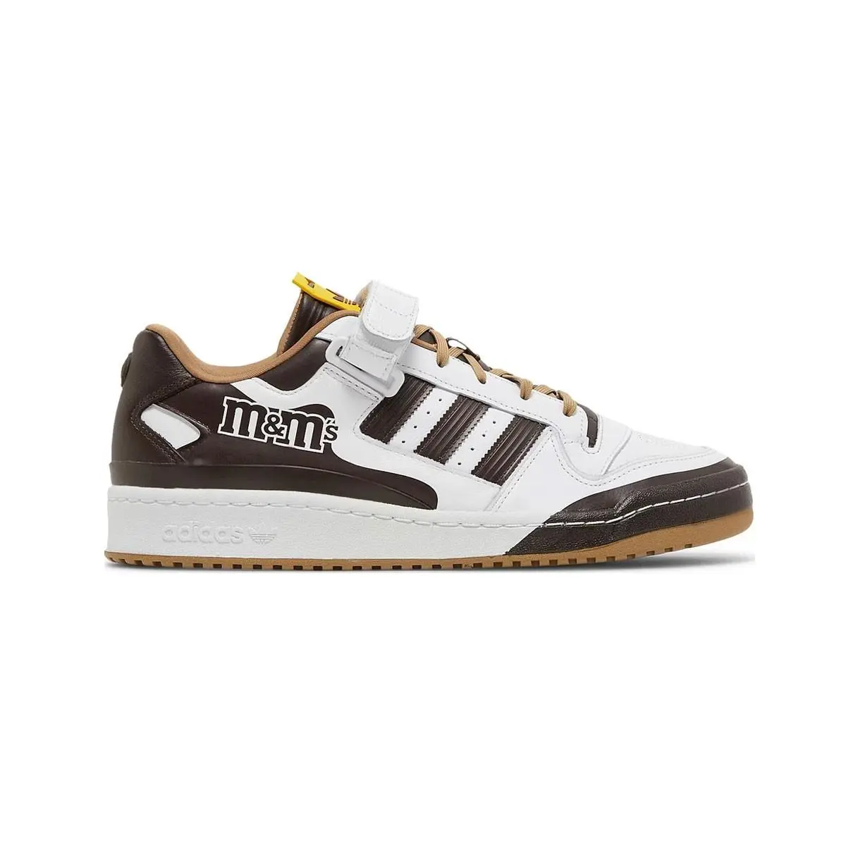Adidas Unisex M M`s Brand Forum Low 84 GY6313 Cloud White/brown SZ 7-12 - Cloud White/Brown