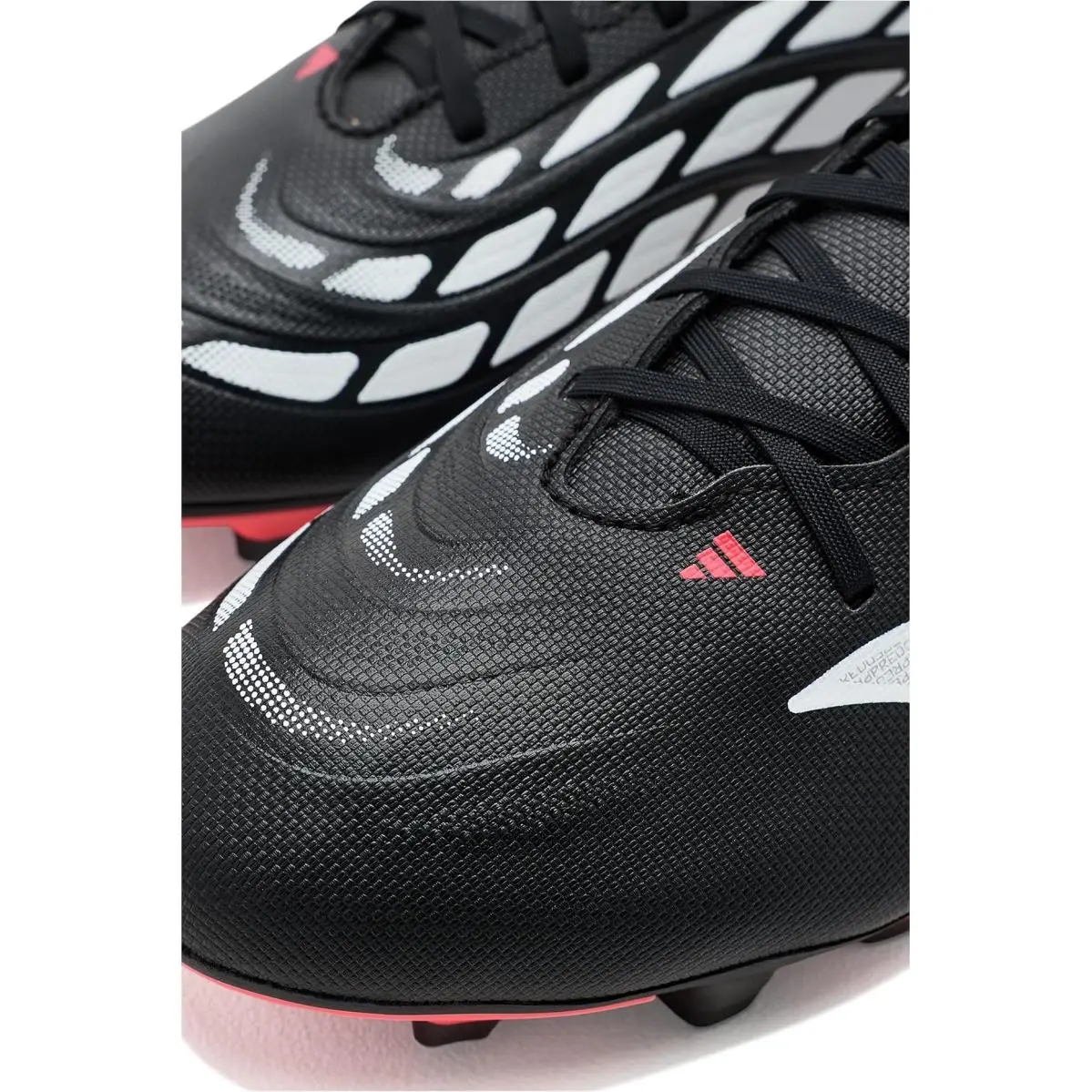 Adidas shoes - Black/White/Lucid Red 4