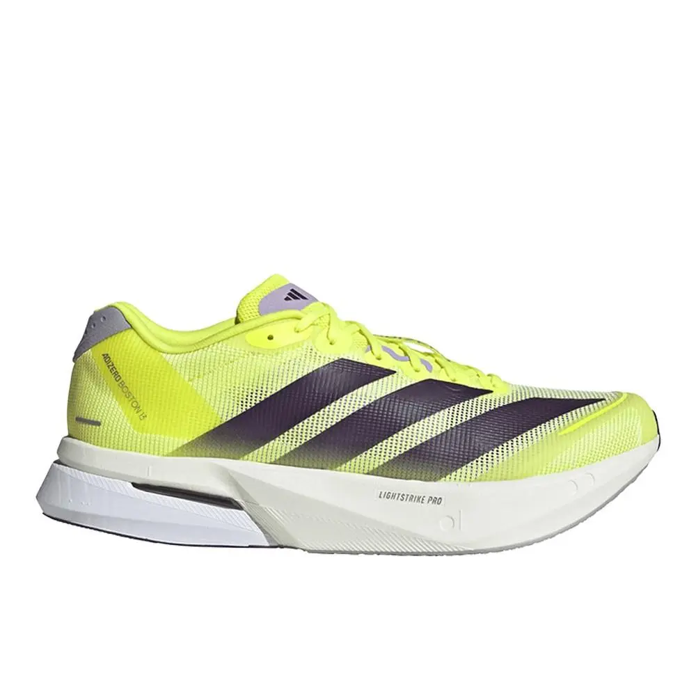 Adidas Adizero Boston 13 Mens Yellow Sneakers Athletic Shoes SB1158-JP9251