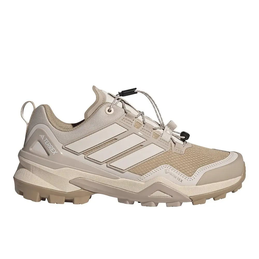 Terrex Skychaser Goretex Hiking Womens Beige Sneakers Athletic Shoes JS4 by Adidas