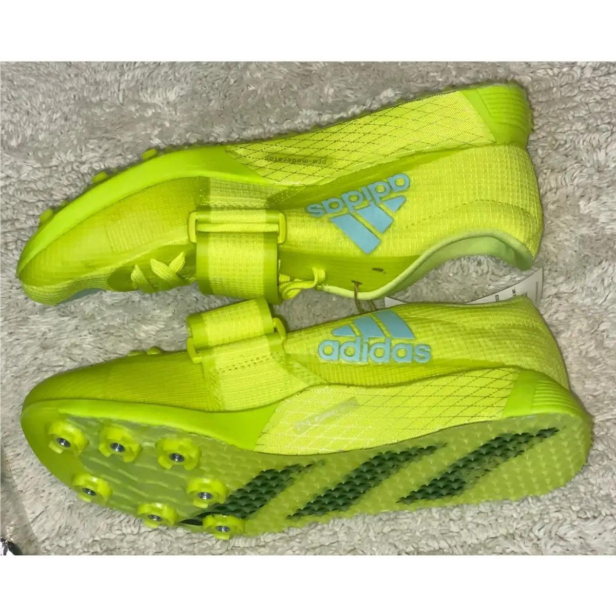 Adidas shoes - adidas Adizero TJ/PV - Adizero - FW2242 - Yellow 2