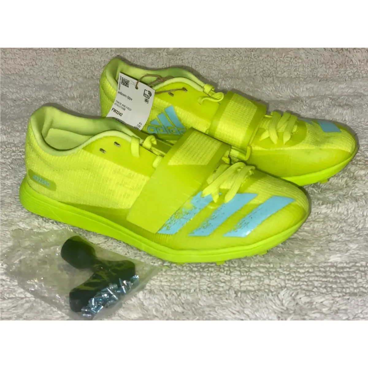 Adidas shoes - adidas Adizero TJ/PV - Adizero - FW2242 - Yellow 10