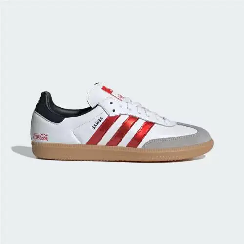 Men`s   X Coca-cola Samba OG Shoes by Adidas