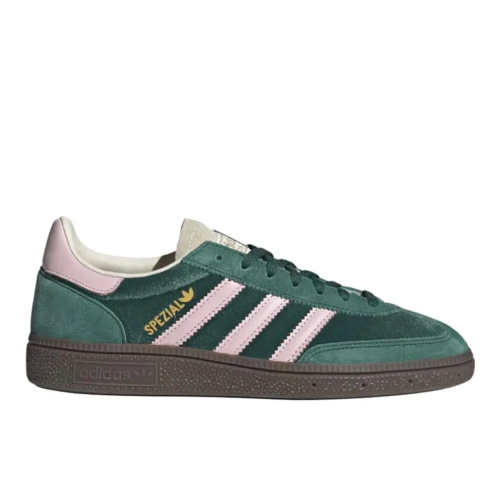 Handball Spezial Womens Green Sneakers Casual Shoes JI2648 by Adidas