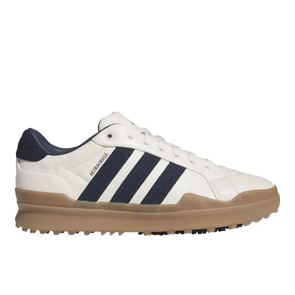 Adidas Retrocross Gripmore Spikeless Golf Mens White Sneakers Casual Shoes SB11
