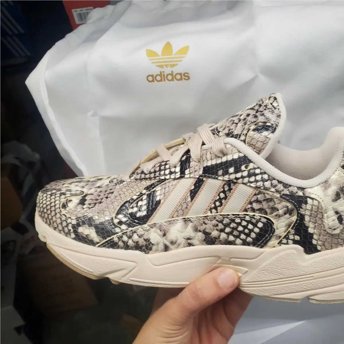 Adidas shoes - adidas Yung-1 - EG1717 - snake skin 15