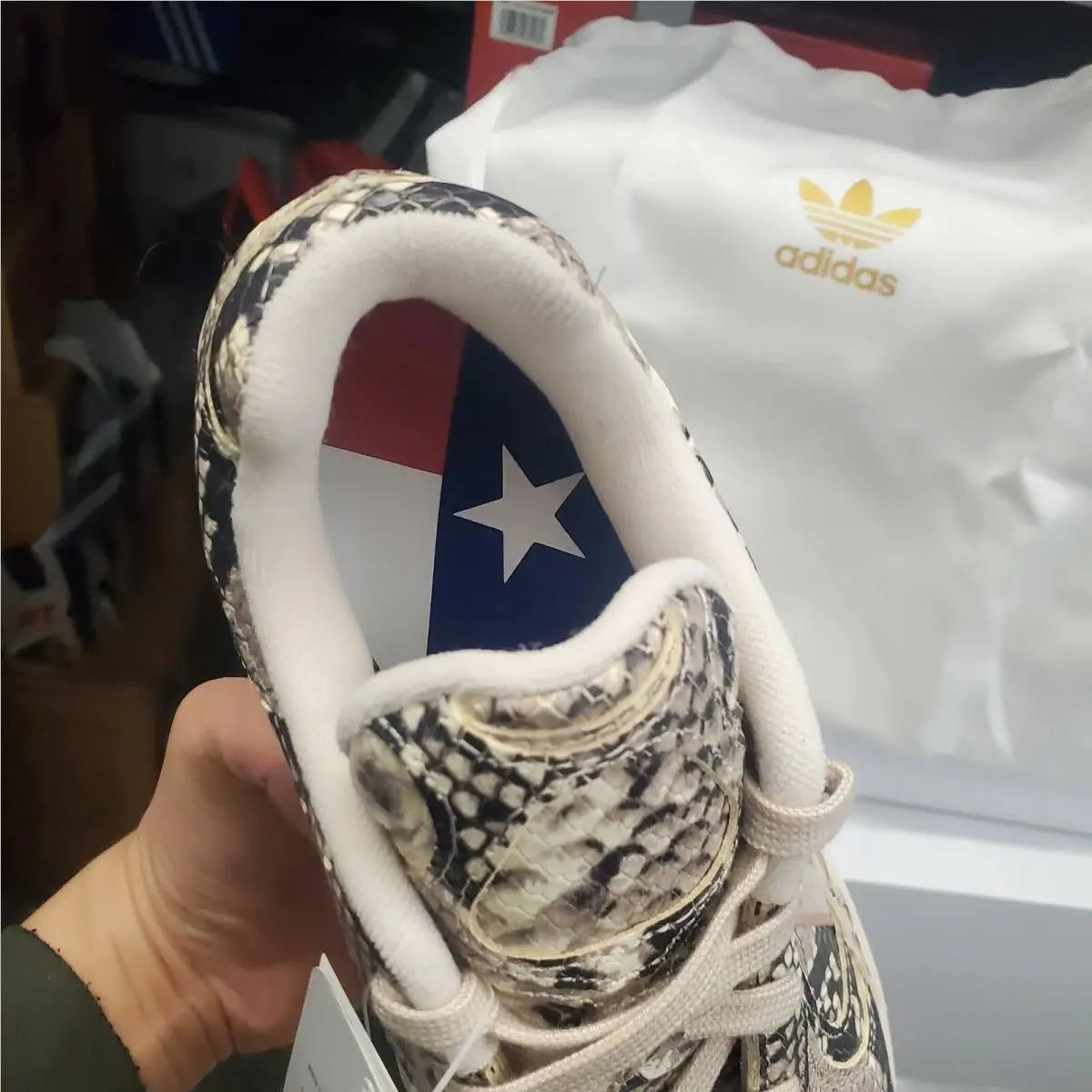 Adidas shoes - adidas Yung-1 - EG1717 - snake skin 17