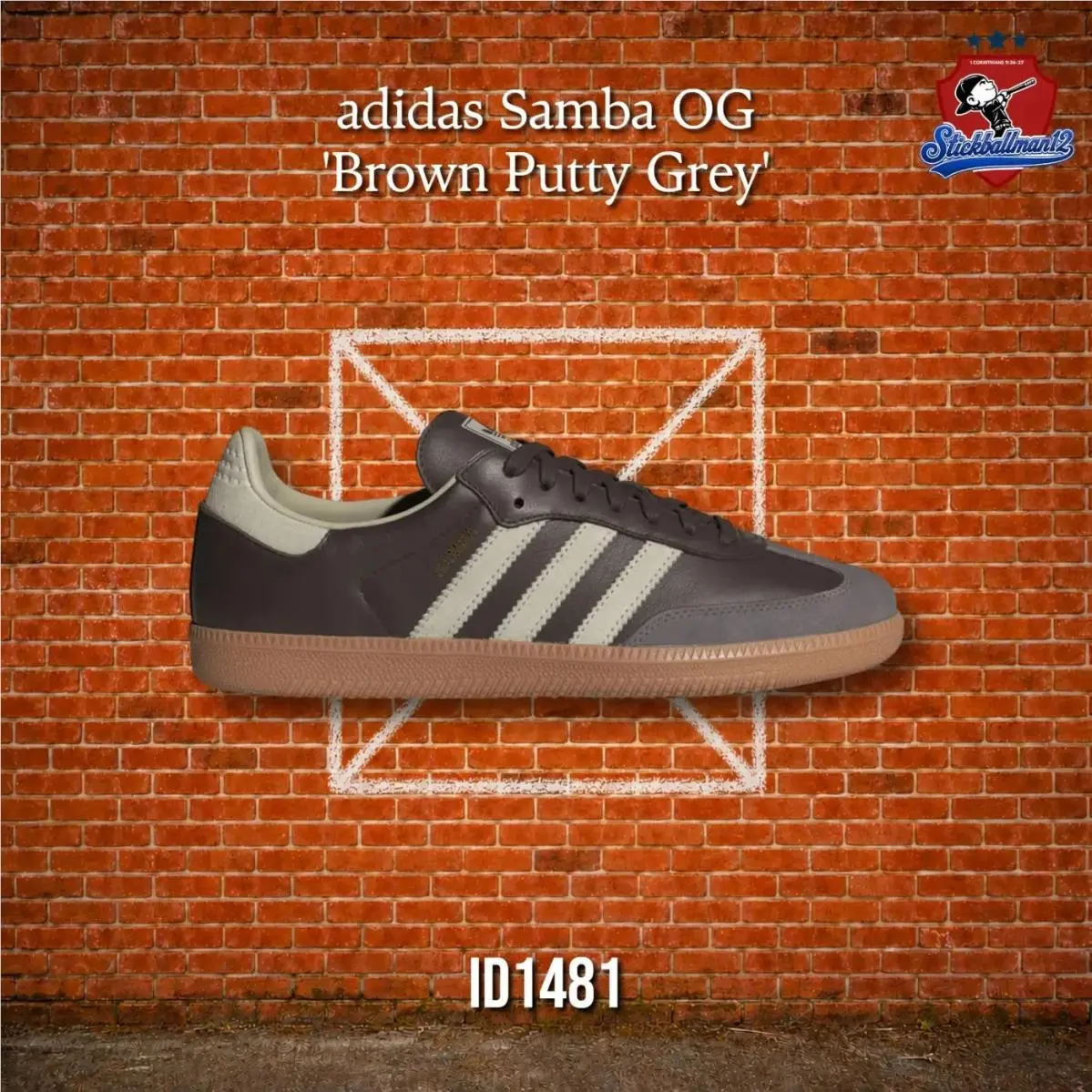 Adidas Samba OG Brown Putty Grey ID1481
