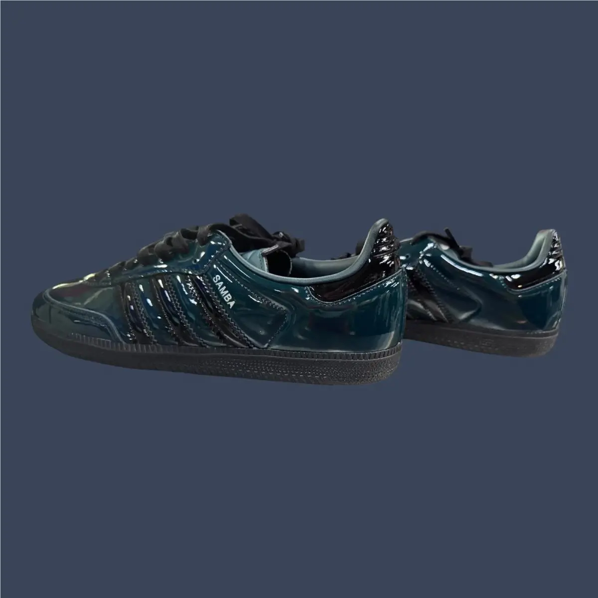 Adidas shoes - Adidas Samba OG JR8750 | Aurora Ivy Patent Leather | Women`s 8