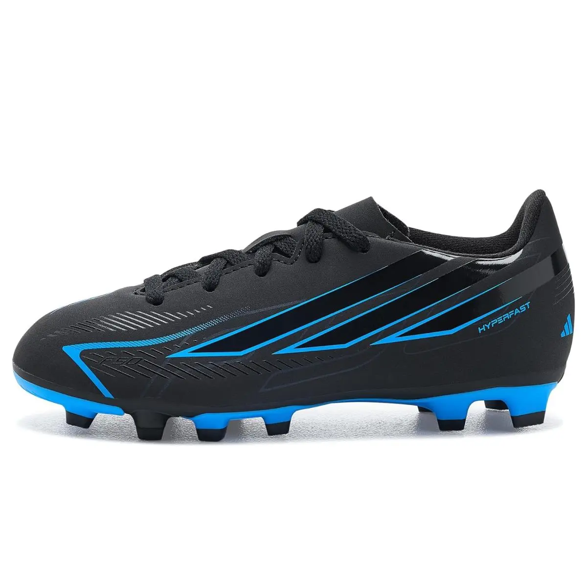 Adidas shoes - Black/Black/Lucid Ray Blue 9