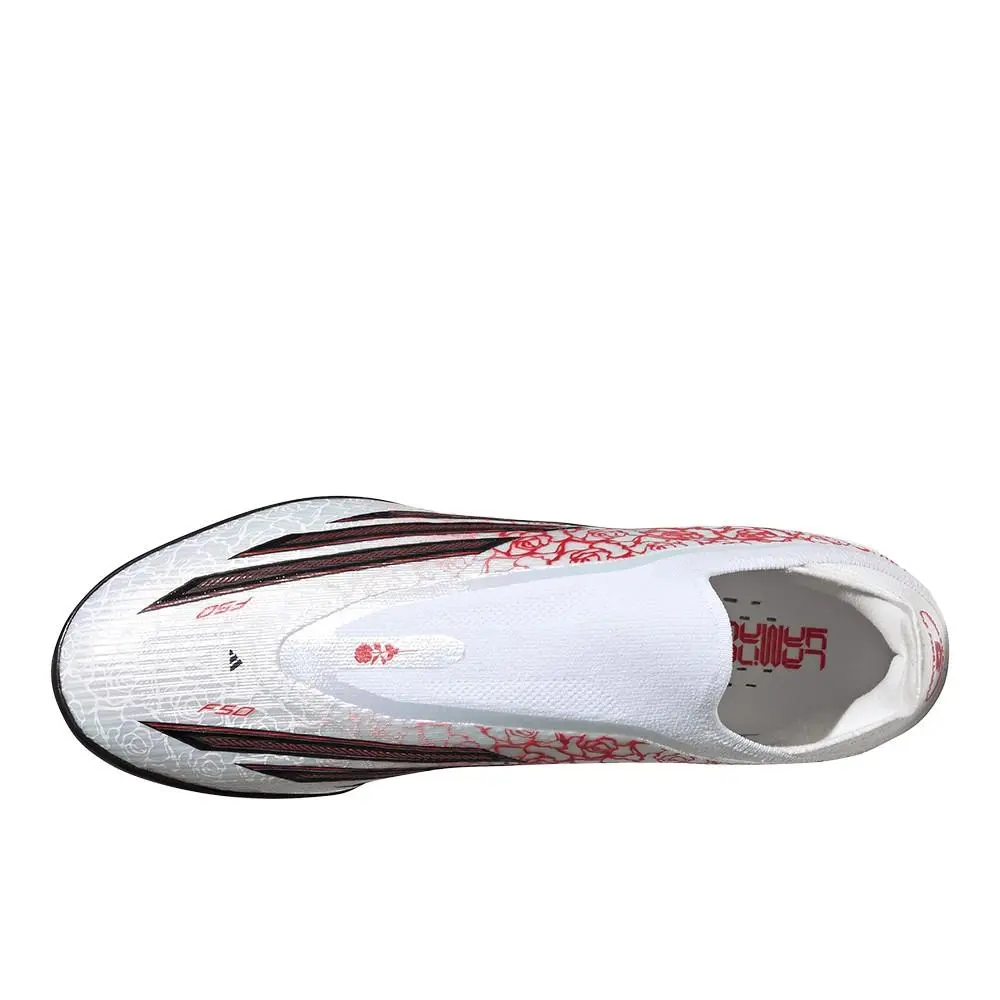 Adidas shoes - adidas F50 Pro Lamine Yamal Laceless Turf Football - KK4239 - White 2