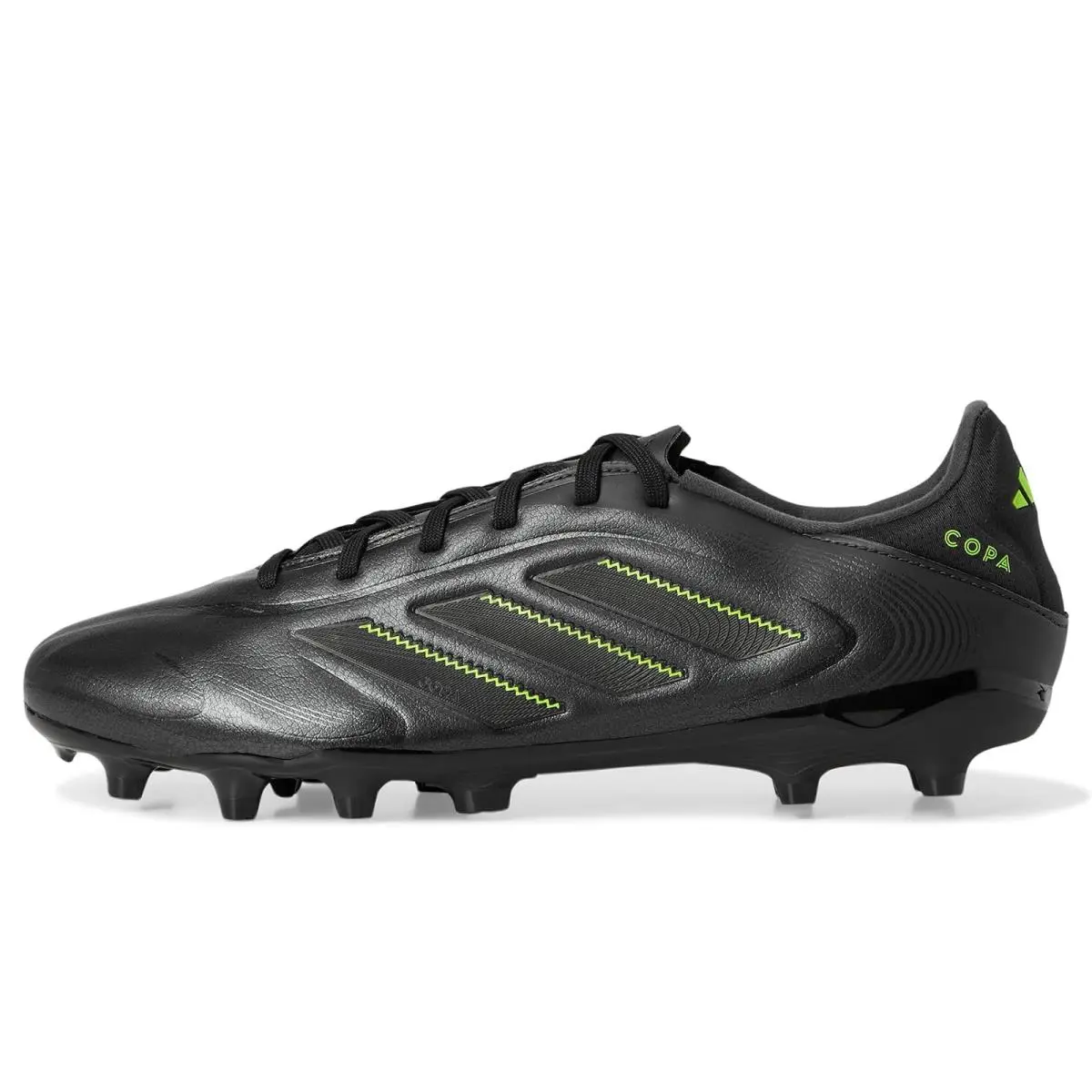 Adidas shoes - Black/Solid Grey/Lucid Lemon 2