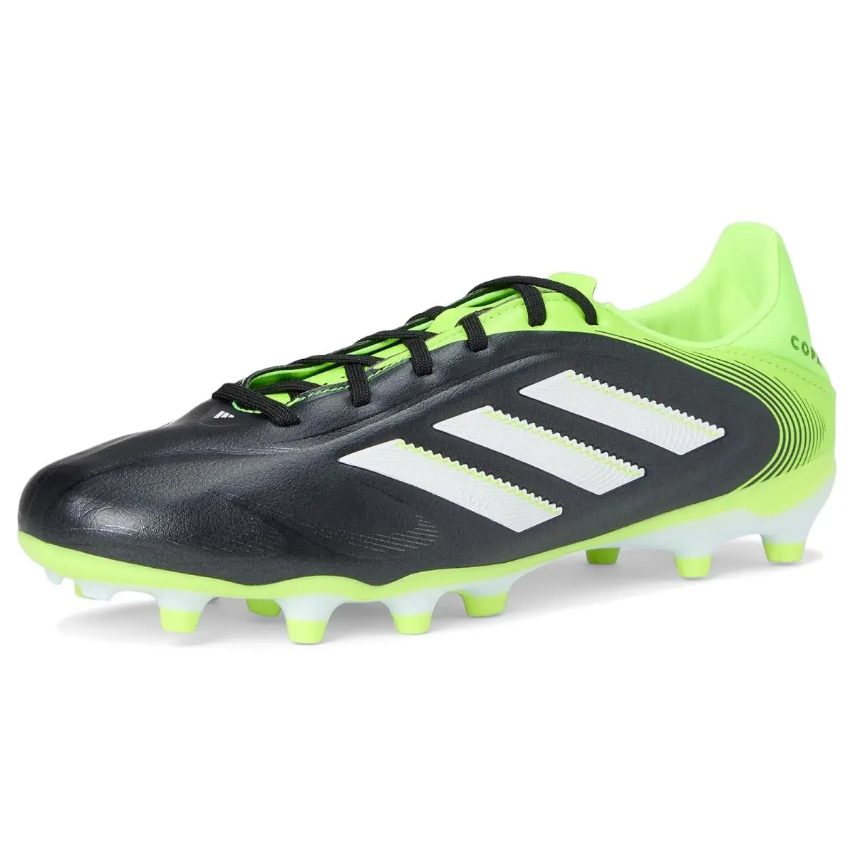 Adidas shoes - Black/Solid Grey/Lucid Lemon 19