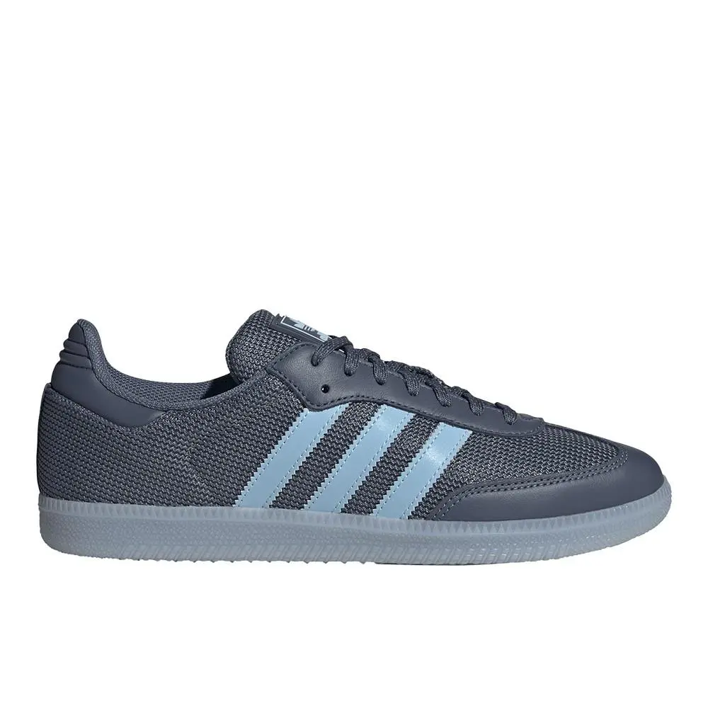 Adidas Samba Og Mens Blue Sneakers Casual Shoes JR0900