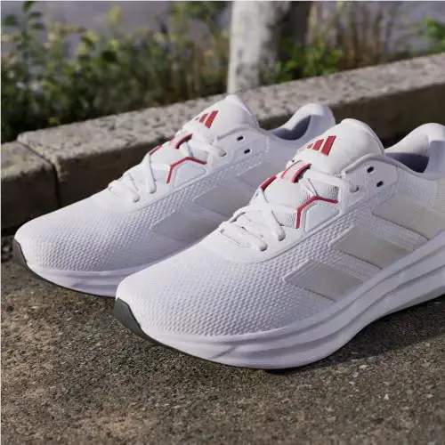Adidas shoes - Cloud White / Grey One / Power Red 9