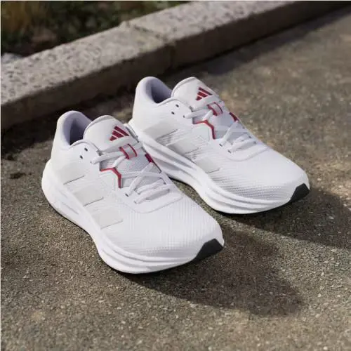 Adidas shoes - Cloud White / Grey One / Power Red 17