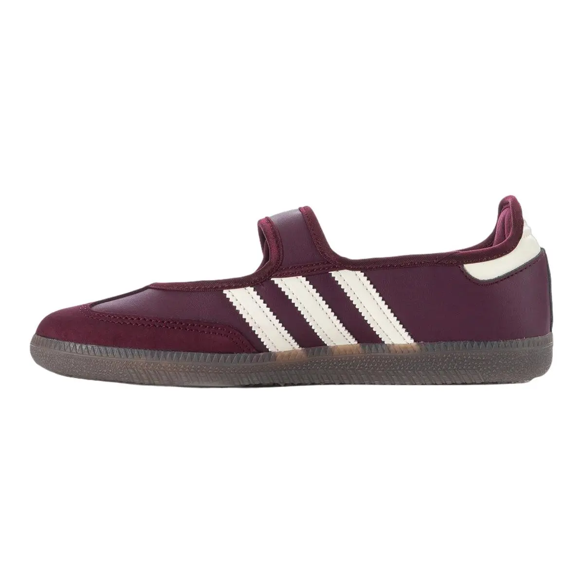Adidas shoes - Samba Jane - Samba Jane - Maroon/Cream White/Gold Metallic 3