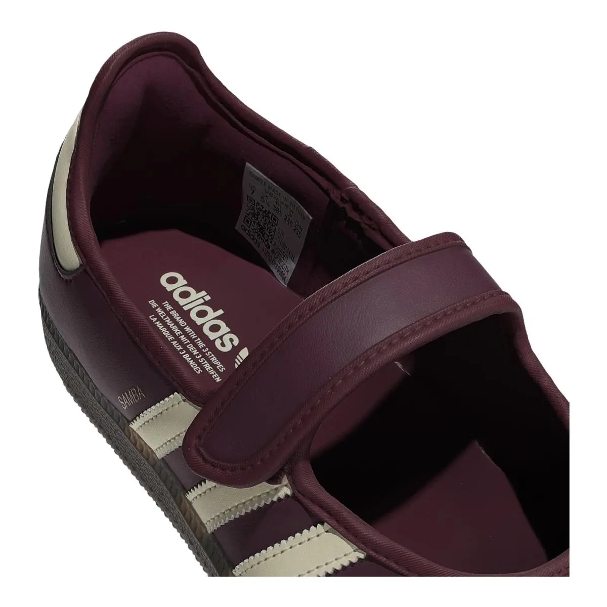 Adidas shoes - Samba Jane - Samba Jane - Maroon/Cream White/Gold Metallic 5