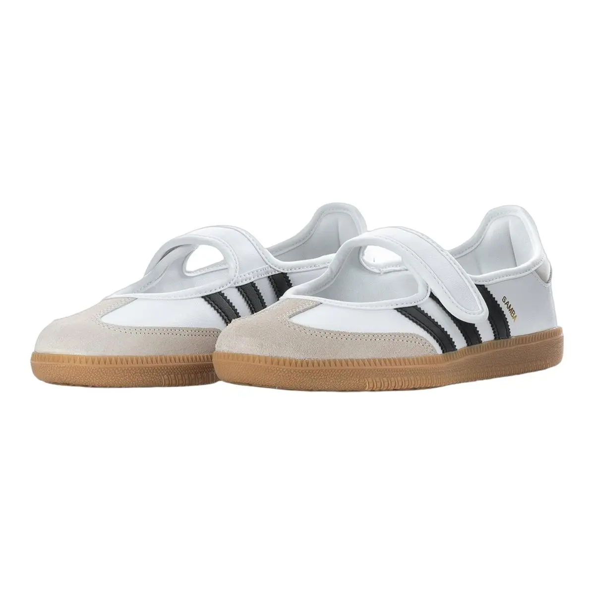 Adidas shoes - Samba Jane - Samba Jane - Maroon/Cream White/Gold Metallic 27