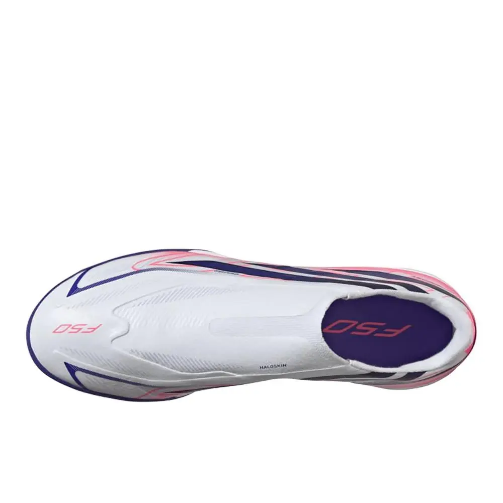 Adidas shoes - adidas F50 Hyperfast League Laceless Turf Soccer - SB1158-IH4585 - White 2