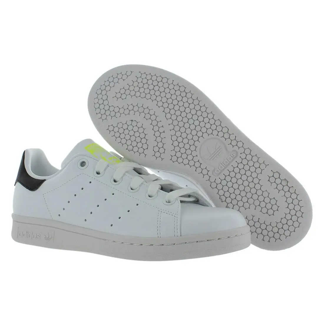 Adidas shoes - Footwear White/Core Black/Solar Yellow, Main: White 1