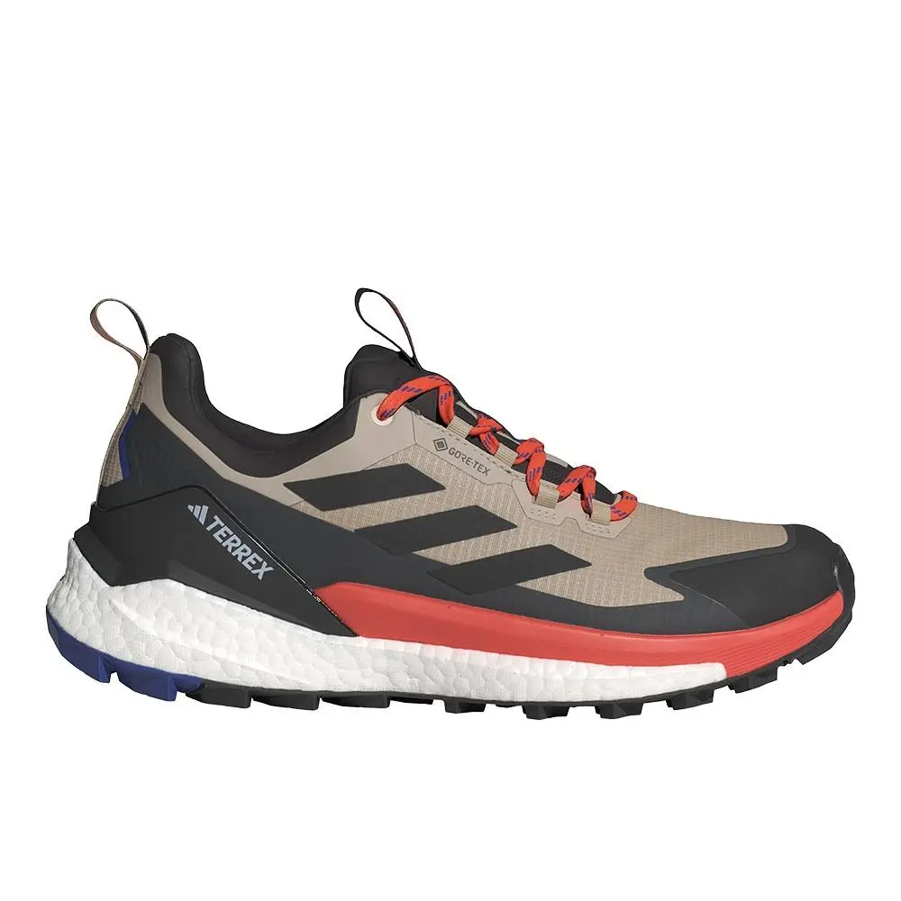 Terrex Free Hiker 2.0 Low Goretex Hiking Mens Beige Black Sneakers Athl by Adidas
