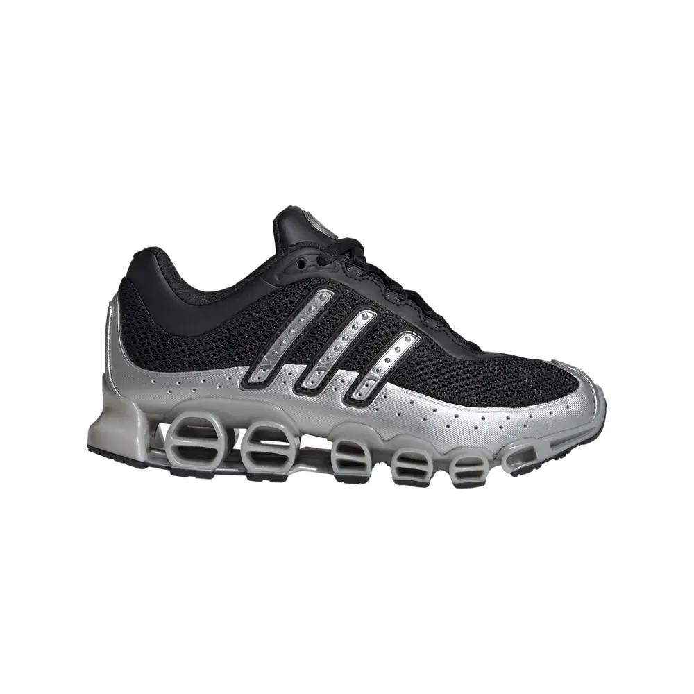 Megaride Womens Black Silver Sneakers Casual Shoes ID6601-A by Adidas