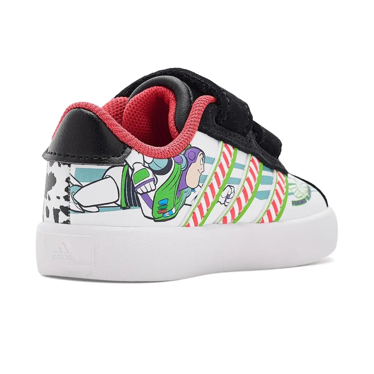 Adidas shoes - White/White/Black 8