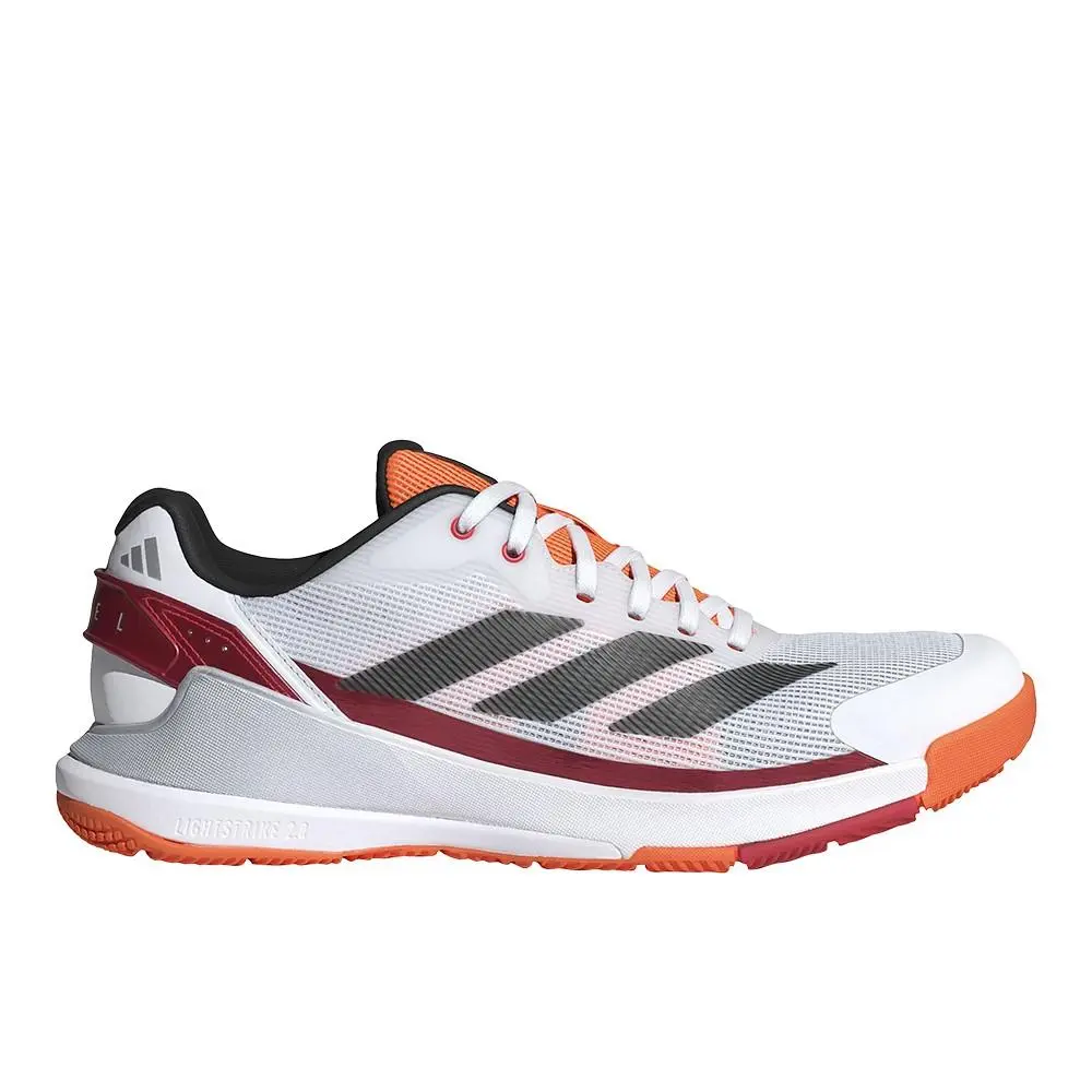 Crazyquick Padel Mens White Sneakers Athletic Shoes JR4647 by Adidas