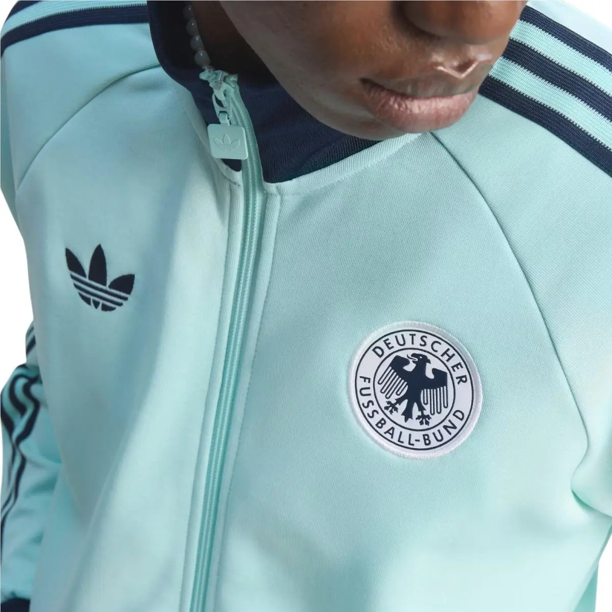 Adidas clothing - Germany Track Suit - Germany Track Suit - Aqua 18
