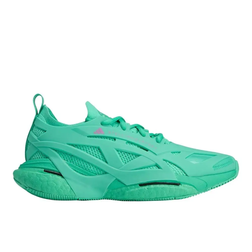 Adidas By Stella Mccartney Solarglide Running Womens Green Sneakers Athletic S