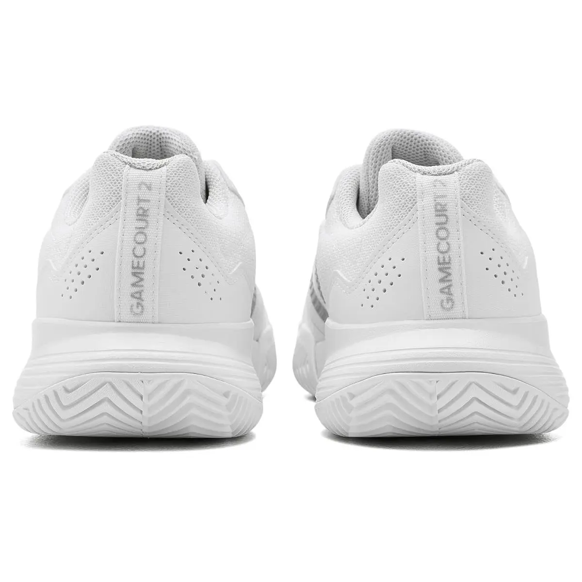 Adidas shoes - White/Silver Metallic/Silver Metallic 5
