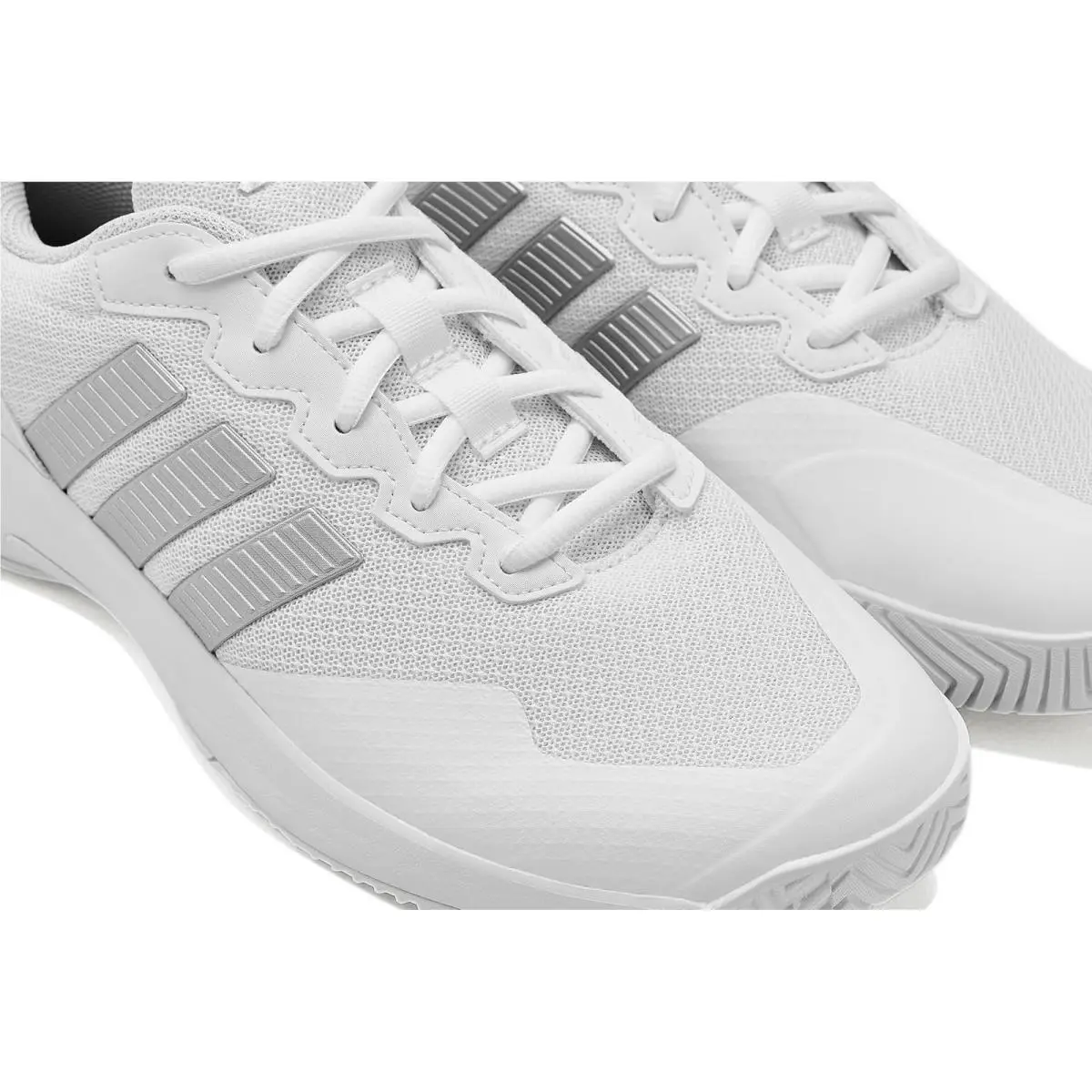 Adidas shoes - White/Silver Metallic/Silver Metallic 11