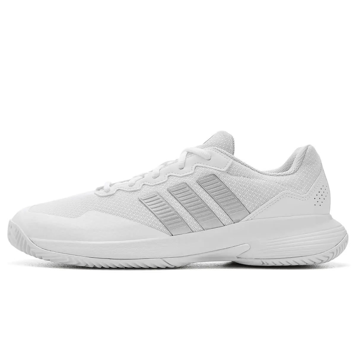 Adidas shoes - White/Silver Metallic/Silver Metallic 9