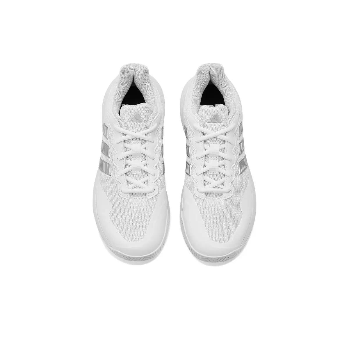 Adidas shoes - White/Silver Metallic/Silver Metallic 7