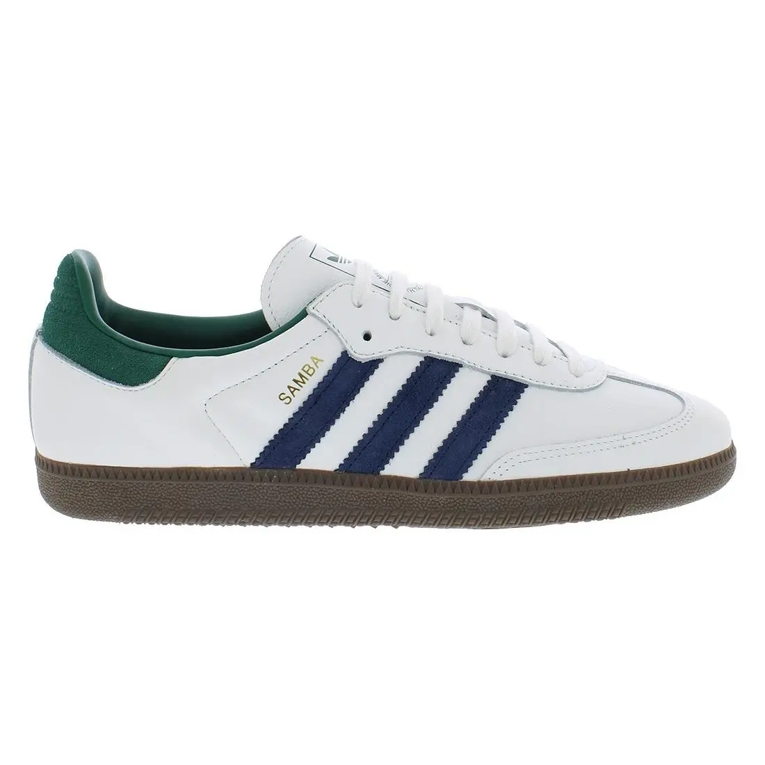 Adidas Samba Mens Shoes Size 8 Color: Black White/green