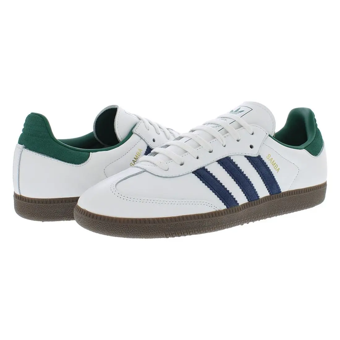 Adidas shoes - Black White/Green 0