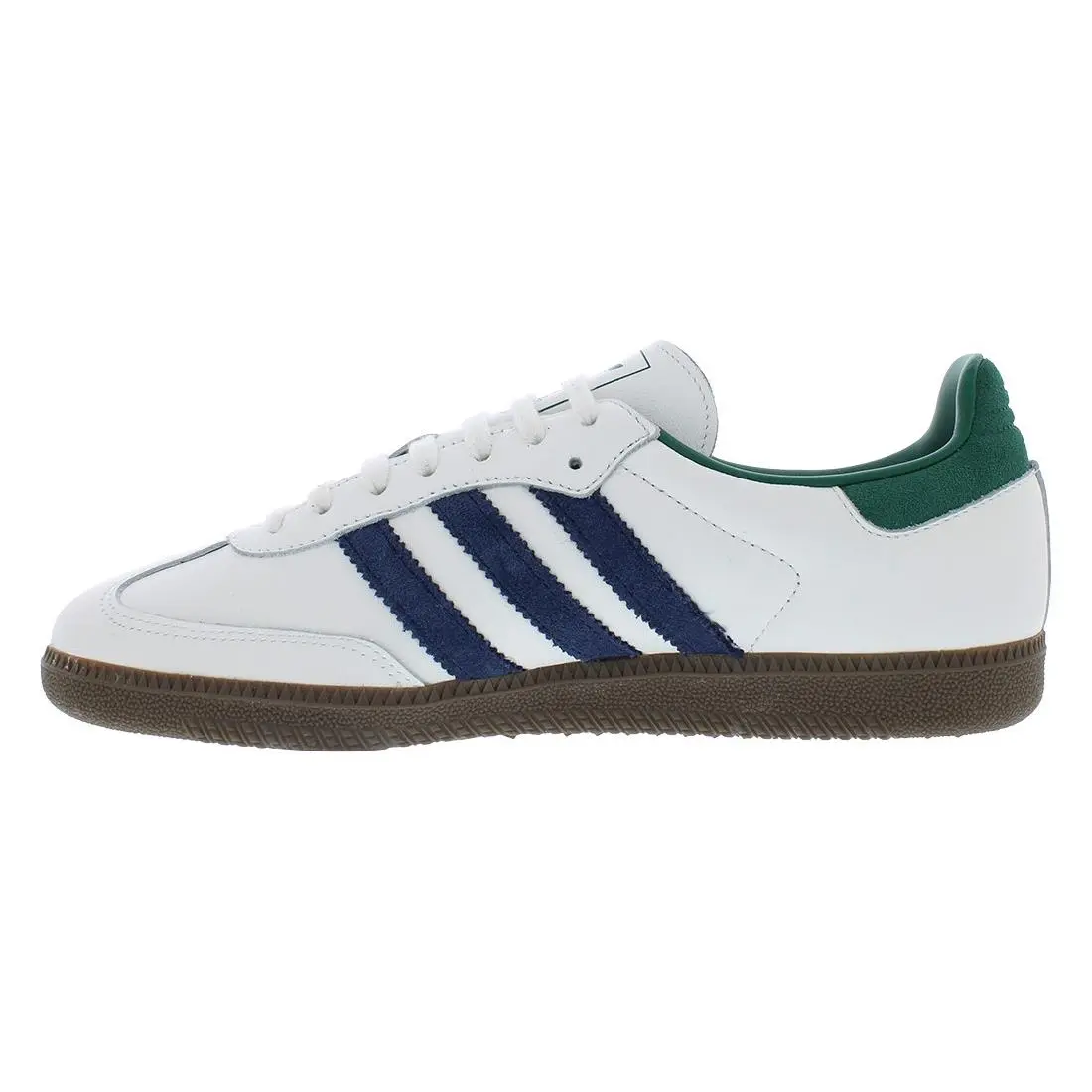 Adidas shoes - Black White/Green 1