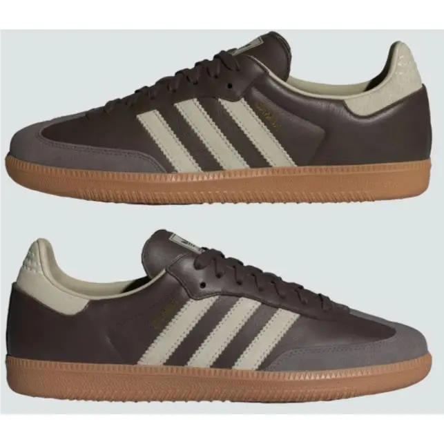 Adidas Men`s Brown Samba OG Shoes Size 8