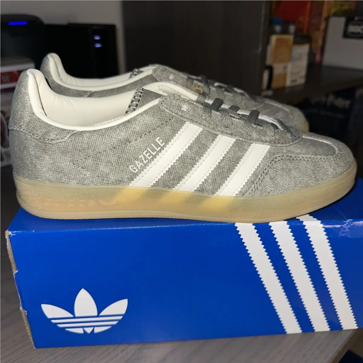 Adidas shoes - adidas Gazelle - Gazelle - Gray 6