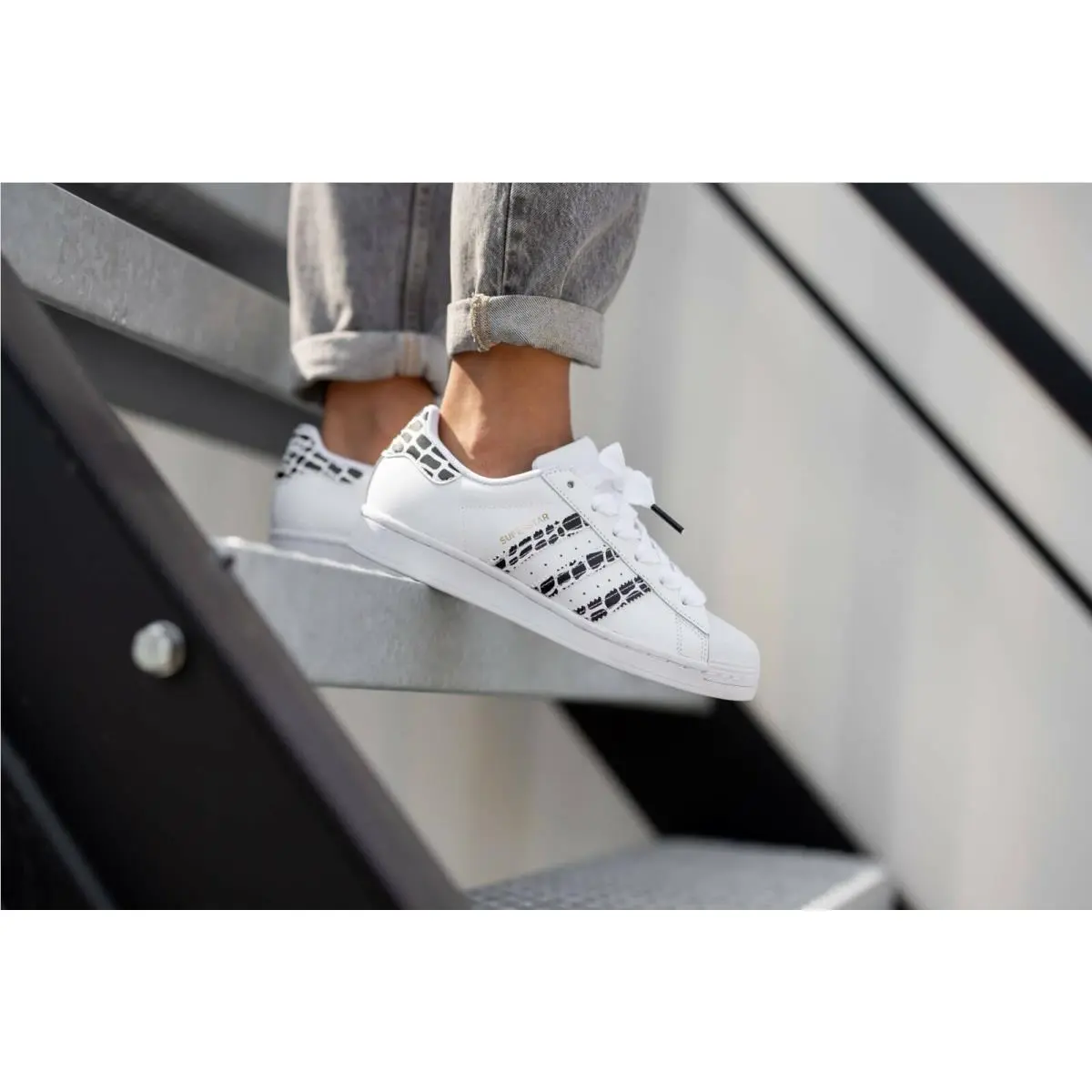 Adidas shoes - Adidas Originals Superstar Animal - Originals Superstar Animal - FV3452 - Gold 4