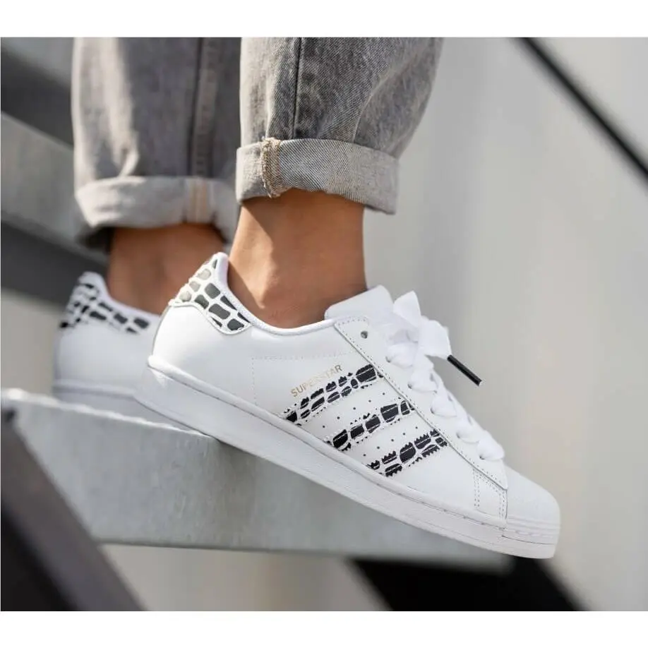 Adidas shoes - Adidas Originals Superstar Animal - Originals Superstar Animal - FV3452 - Gold 10