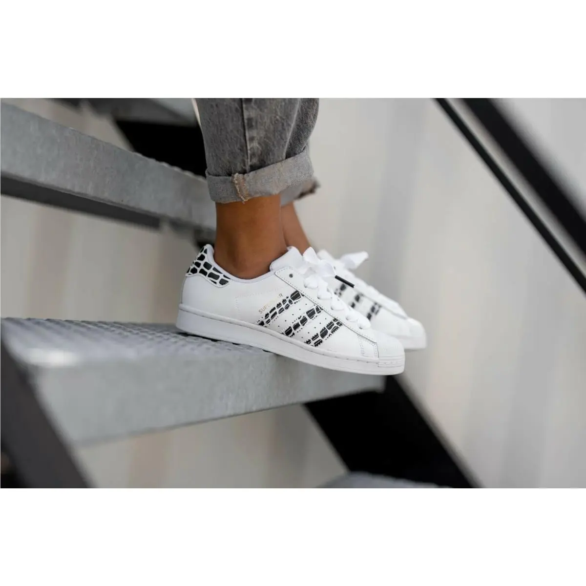 Adidas shoes - Adidas Originals Superstar Animal - Originals Superstar Animal - FV3452 - Gold 12